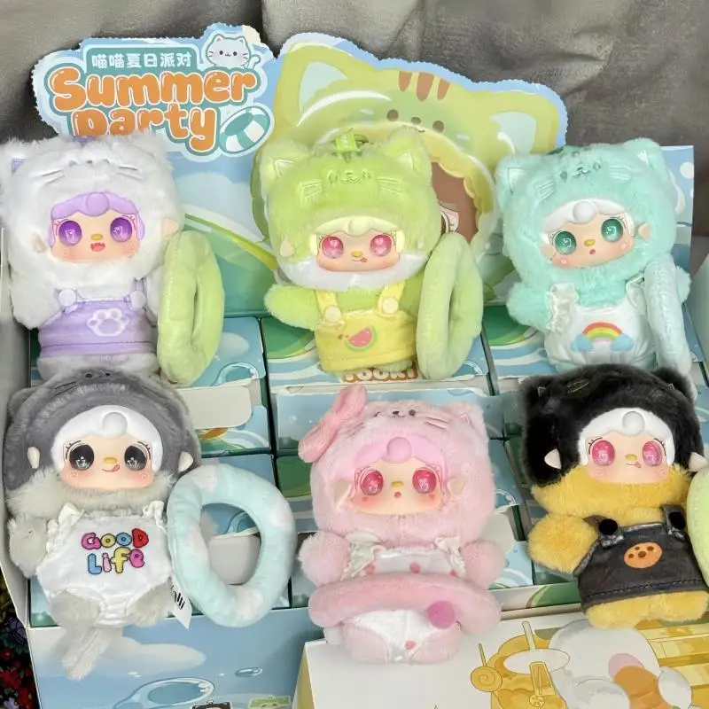 

Новая оригинальная серия Yooki для летних вечеринок, слепая коробка, виниловое лицо, милая аниме-фигурка, модная загадочная коробка, орнамент, подарки на день рождения для девочек