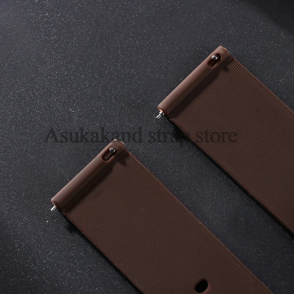 14 16 18 20 22 24 مللي متر الإفراج السريع سيليكون حزام مطاط مقاوم للمياه حزام الساعات استبدال النساء الرجال الرياضة اكسسوارات سوار