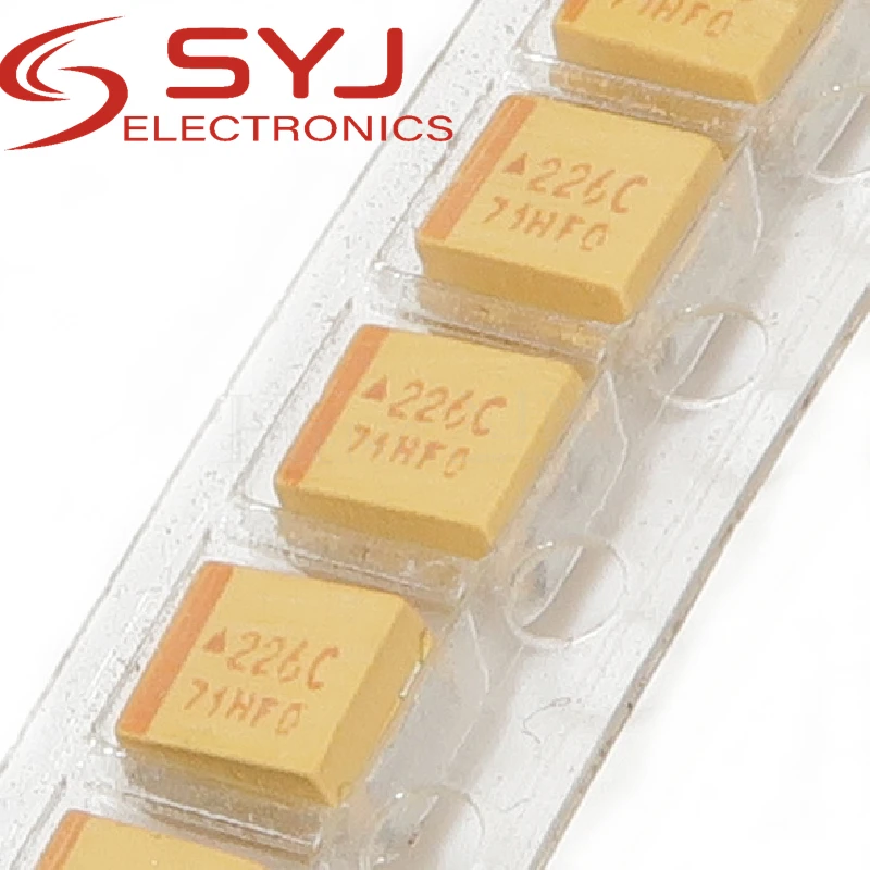 100pcs/lot 22uF 16V SMT-B 3528-21 Tantalum capacitor chip 226C SMD 16 V 22 UF 3528 In Stock