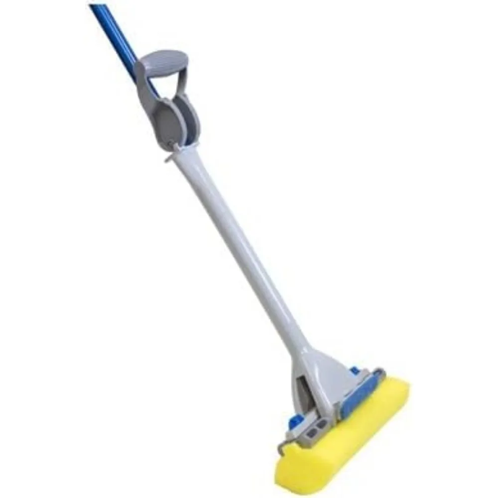 

Швабра-ролик ручная 9 дюймов, длина 54 дюйма, для дома, ванной, кухни, плитки, твердых полов, из легированной стали