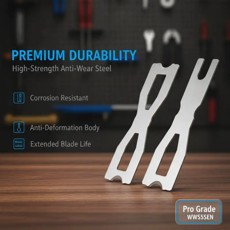 【AB1】Stainless Steel Floor Scraper Blades Sharp Long-Lasting Blades 10/20Pcs for DIY Home Floor Renovation Wax Scraping{H}