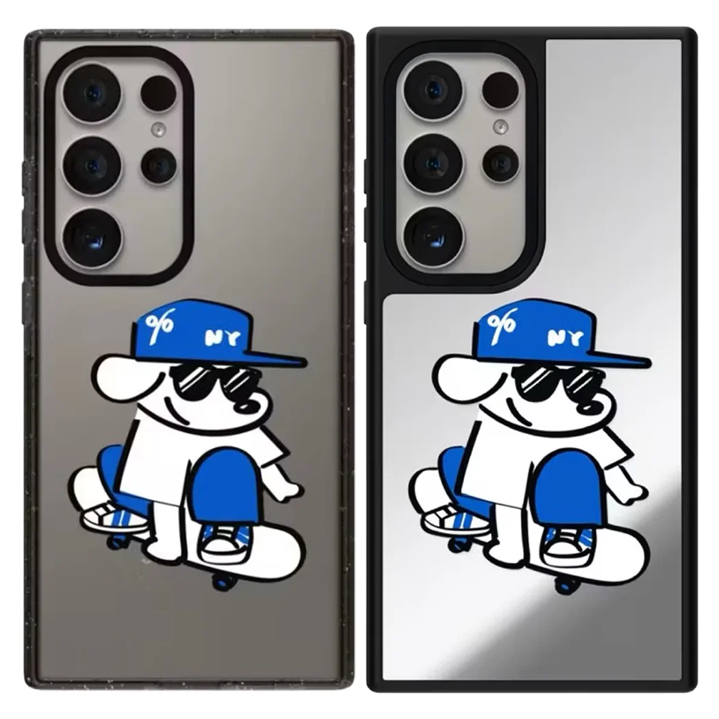 5031966 Mirror / Acrylic Magnetic Case: Compatible with Samsung Galaxy S23 U S24U S25 S26 Ultra S25+ S26 Plus Shell