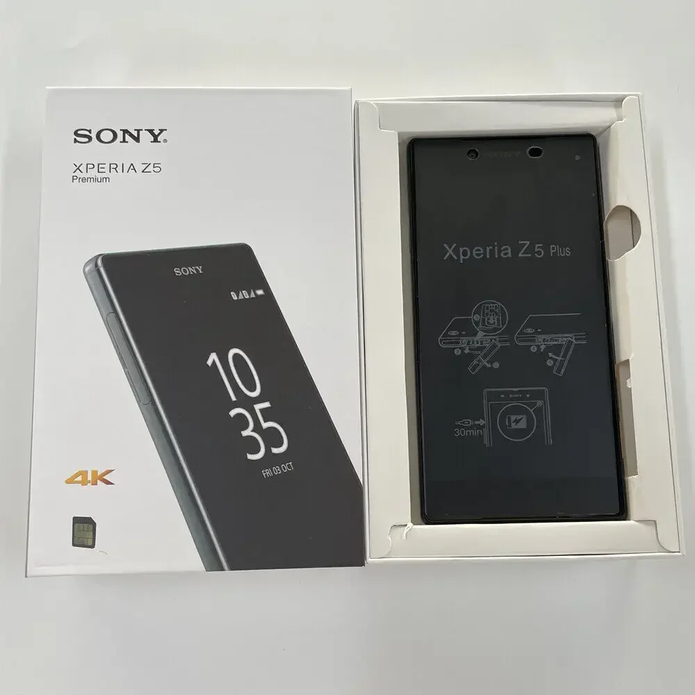 Sony Xperia Z5 Premium E6853 E6883 4G Mobile Phone 3GB+32GB 5.5'' 23MP+5.1MP 4K@30fps Video OctaCore Android Original SmartPhone