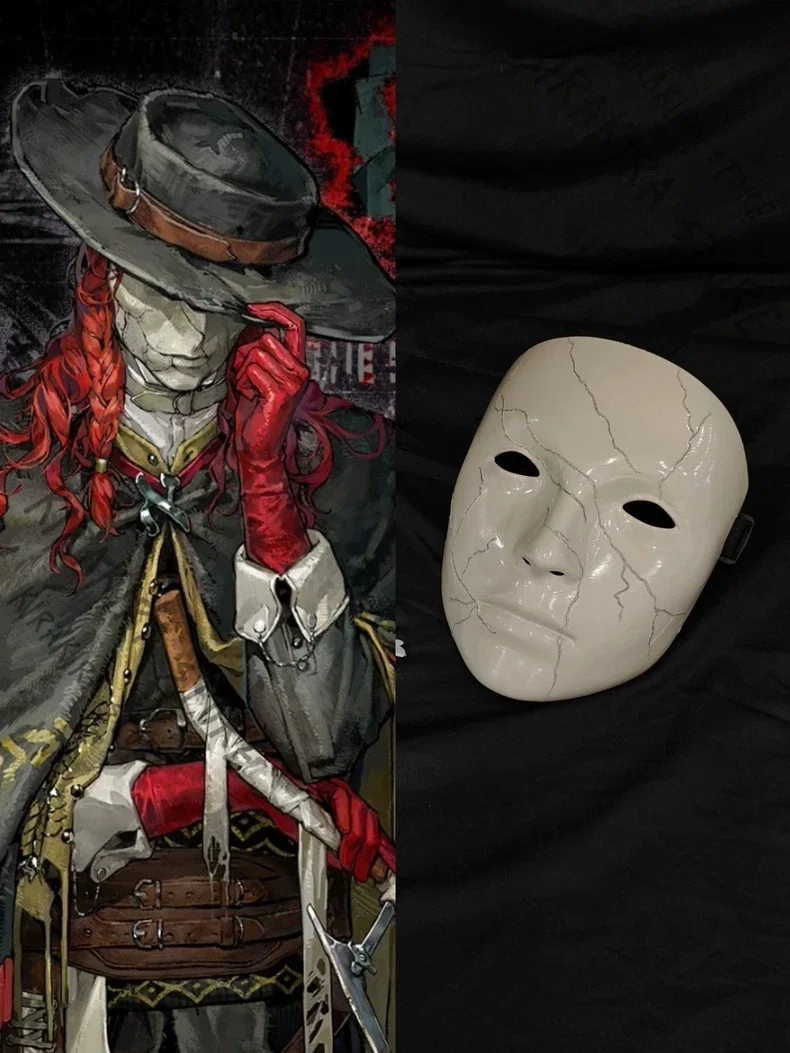 

Маска для лица Алекфа, серия Merlin Skin, костюмы для косплея, реквизит, фигурка комиксов, реверс: 1999 г., ролевые игры, украшения для Хэллоуина