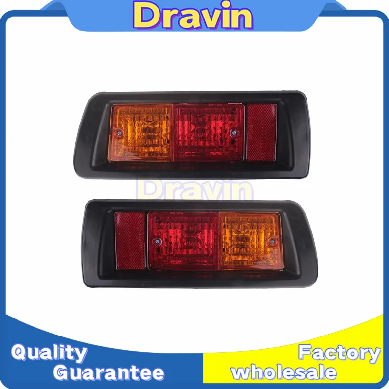 

1pair Auto Body Rear Bumper Reflector Lamp for Toyota Land Cruiser 90 RZJ95 RZJ90 VZJ95 KZJ95 1996-2008 81920/81910 81550-60440