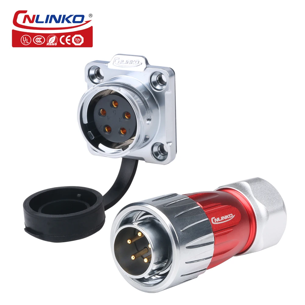 CNLINKO DH20 Waterdichte Connector 2 3 4 5 7 9 12-pins Aviation Automotive Kabelconnector Mannelijke Vrouwelijke Stekker Aansluiting IP68 Buitengebruik