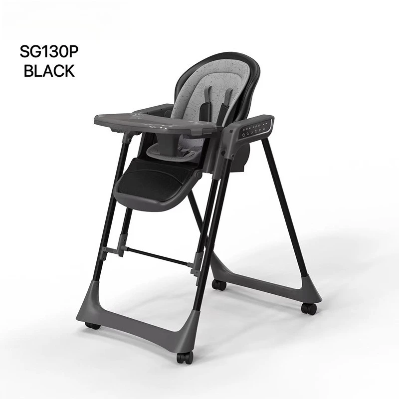 Babyfond Baby Dining Chair Electric Rocking Chair 2-in-1 Baby Home Special Children Eat and Sleep Dining Table and Chairs