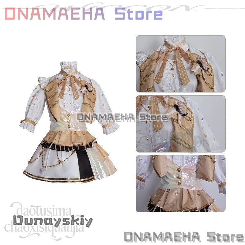 

ONAMAEHA @ аниме-игровой проект Sekai, костюм на 5-летие, косплей Shinonome Ena Kawaii Idol, униформа, платье для торта, милая Лолита Cos