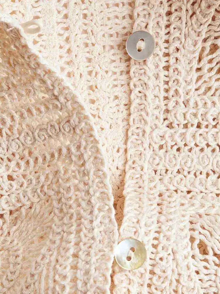 Malha oco para fora 2 peça define mulher outfit elegante crochê único breasted lapela superior cintura alta shorts senhora terno viajando j5vx