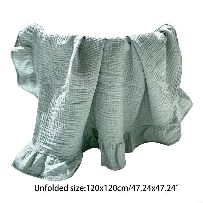 K1KC Baby Muslin Soft Cotton يتلقى بطانية الأطفال المواليد حديثي الولادة