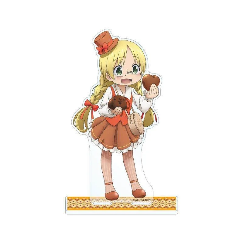 Made in Abyss ANIME 10CM An adorable acrylic Acrylic figure stand Figure Desktop ornament Collecting accessories keychain