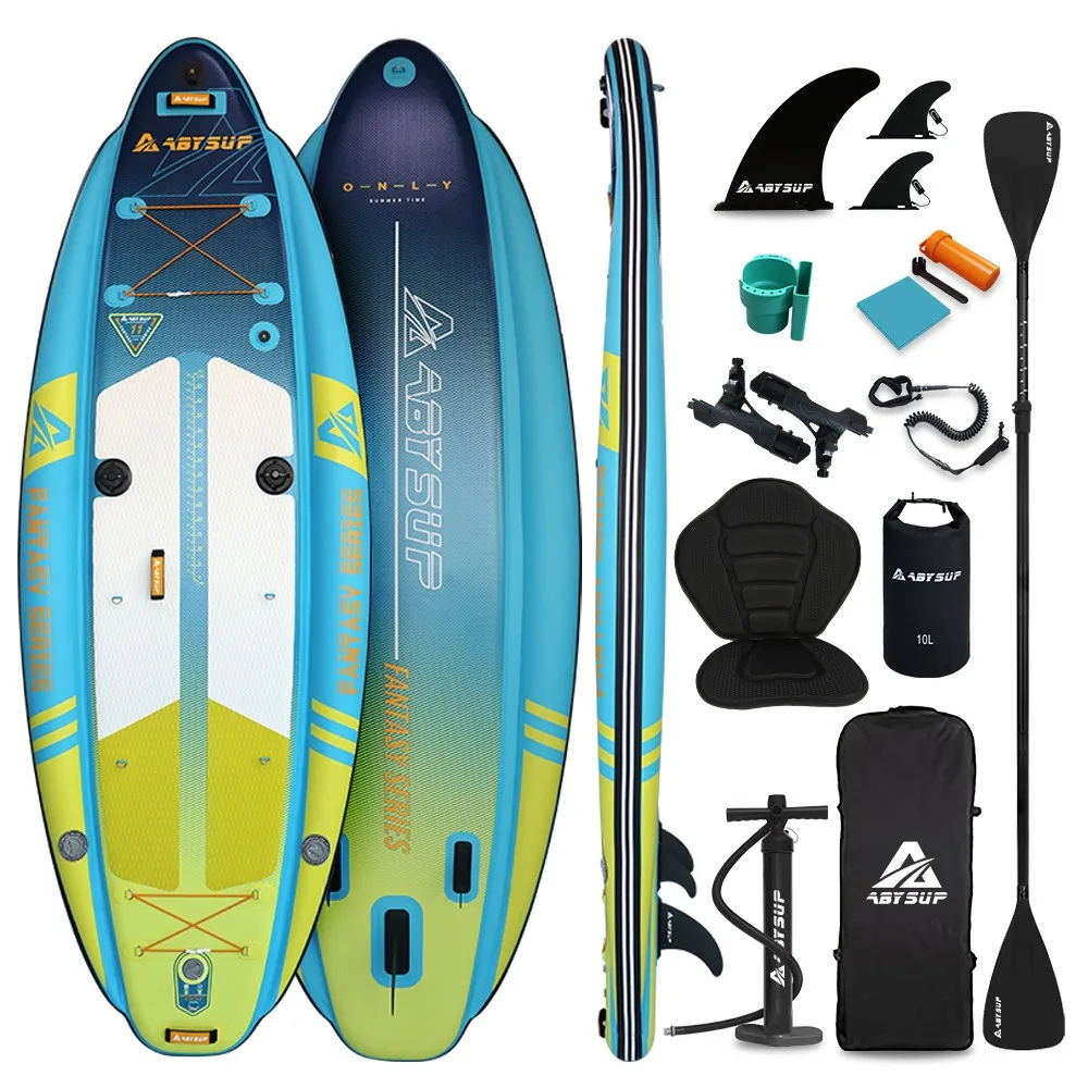 Durable Inflatable Surfboard SUP Set For Lake Sea River Use