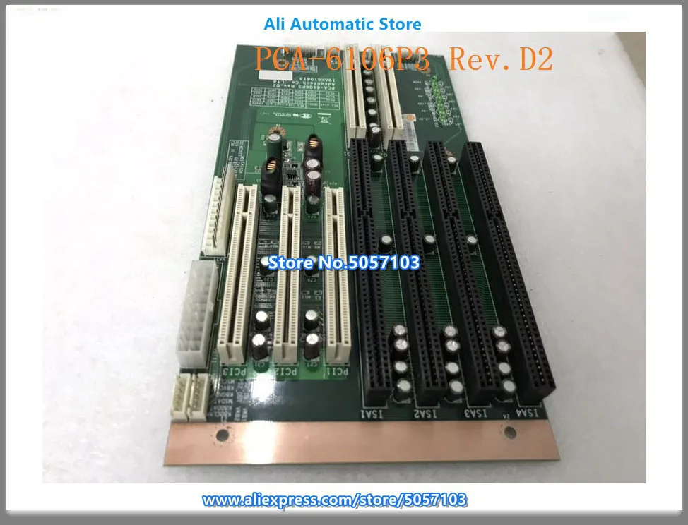 Industrial Control PCA-6106P3 Ver: D2 Industrial Control Base Plate