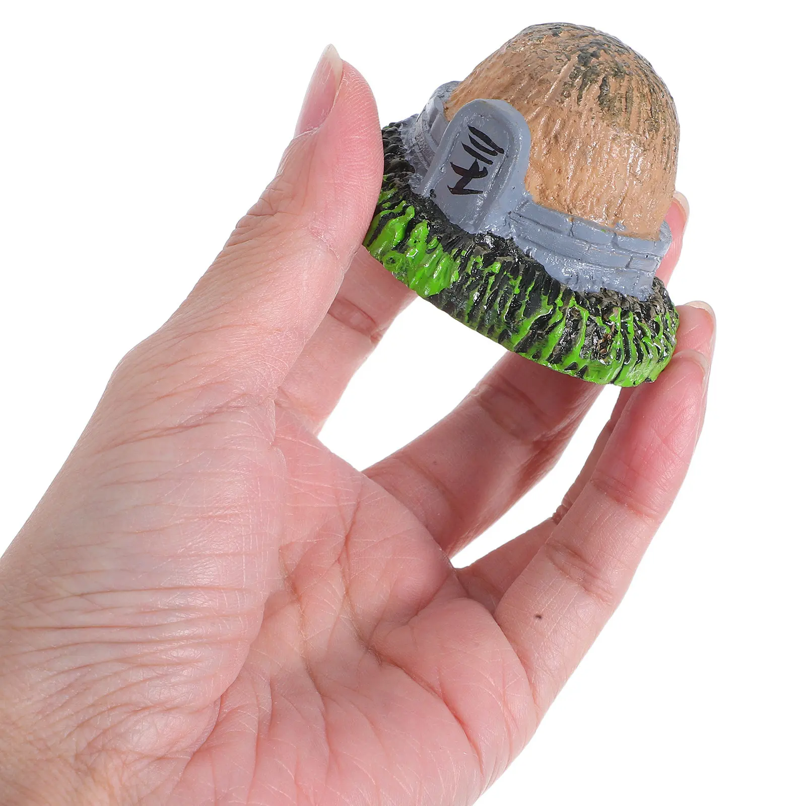 4Pcs Miniature Gravestone Set Sand Tray Mini Cemetery Headstones Counseling Therapy Decorative Ornaments Mini Graveyard