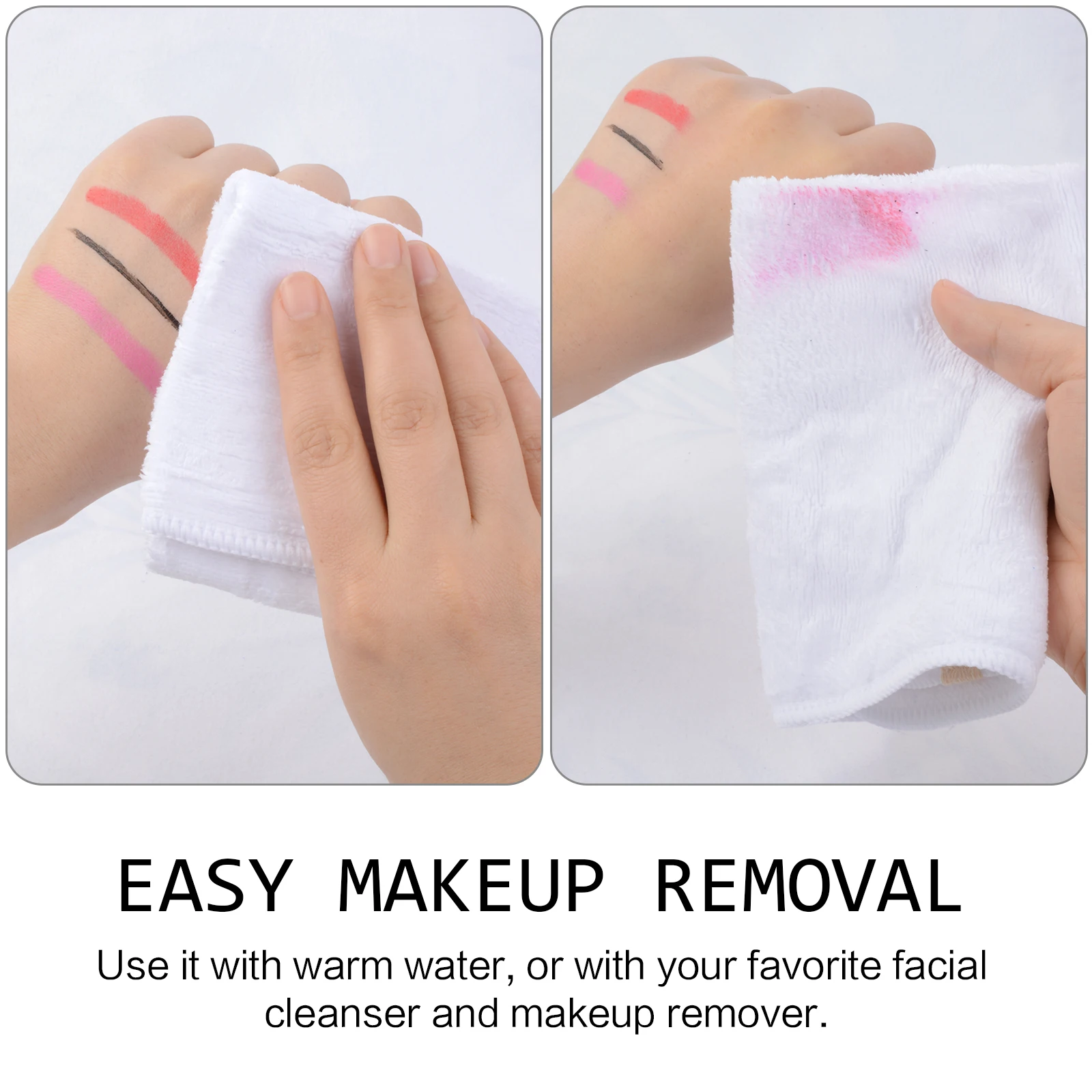 Microfiber Make-Up Remover Gezicht Doek Handdoek Basten Super Absorberende Zachte Voor Badkamer 12inx12in 6 Packs