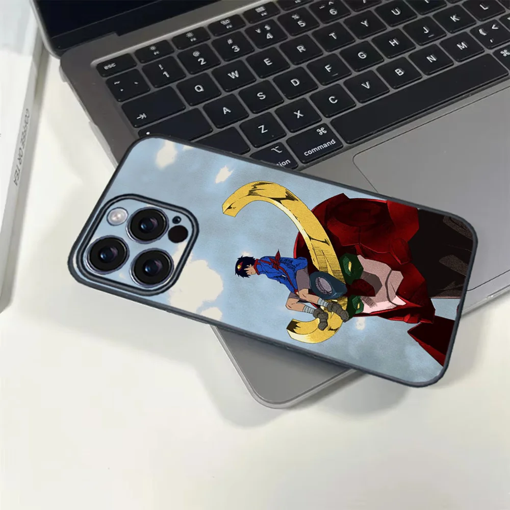 Tengen Toppa Gurren L-Lagann Phone Case For iPhone 16 15 14 13 12 11 PRO MAX PLUS Mini TPU Soft to Skin-friendly case