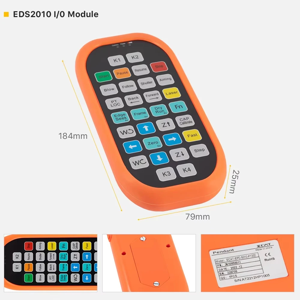 نظام التحكم بالقطع بالليزر Raytools XC3000S نظام التحكم في الألياف من نظام التحكم في الحركة Raytools XC3000 eterhcat