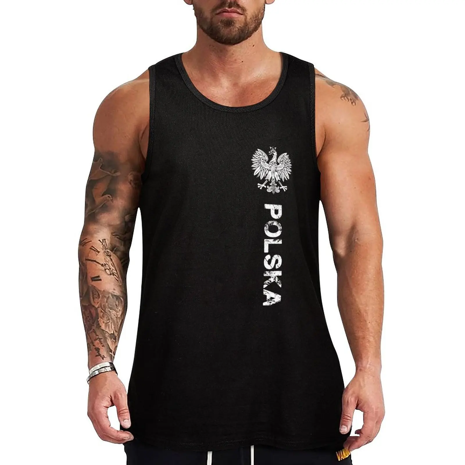 

Polska Tank Top gym shirt man Men's clothes luxury style