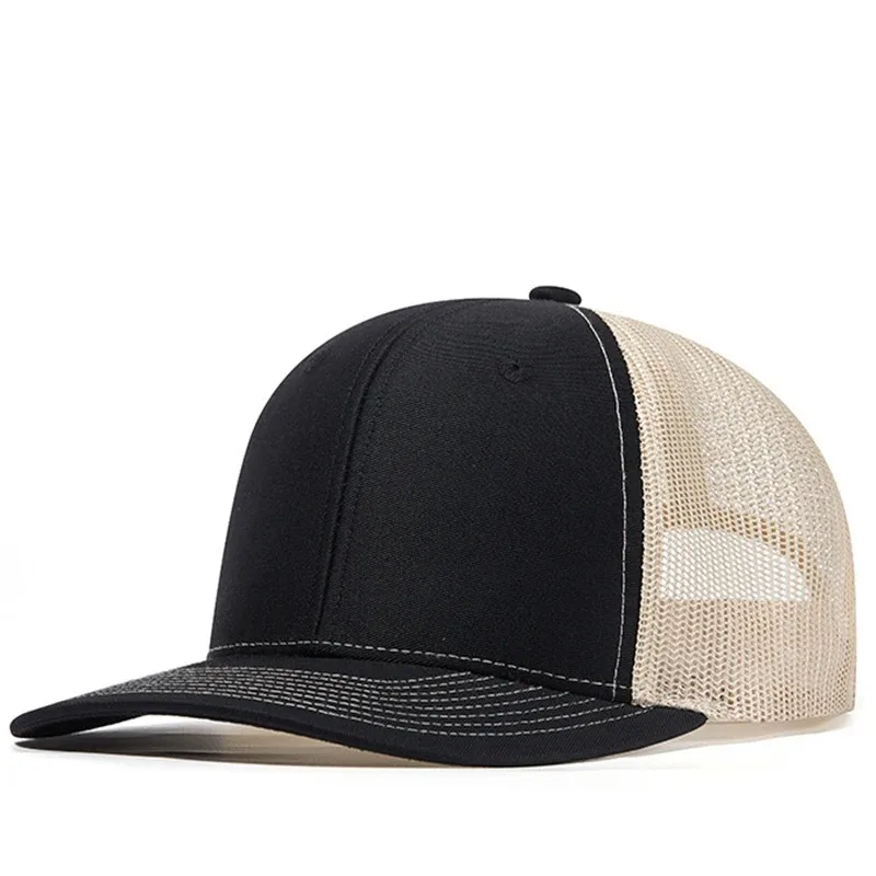 1PC Heißer Verkauf Unisex Kappe Leichte Gebogene Krempe Stil Trucker Hut Männer & Frauen Casual Outdoor Atmungsaktive Sommer Kappe – Detail 10
