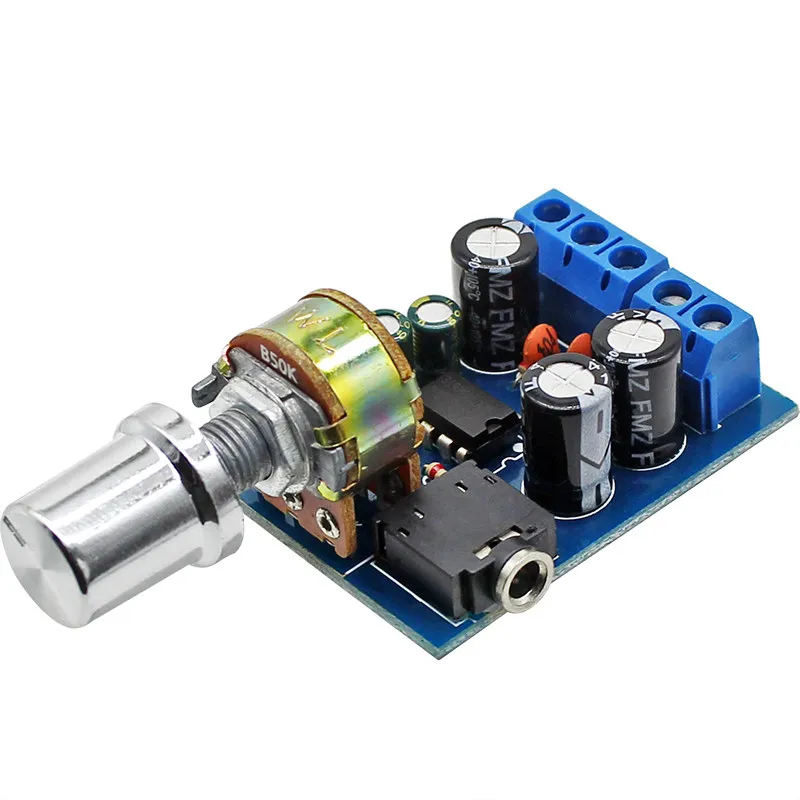 Board for Mini 2.0 Stereo Amplifier, DIY Portable Radio Tape Player Speaker Module