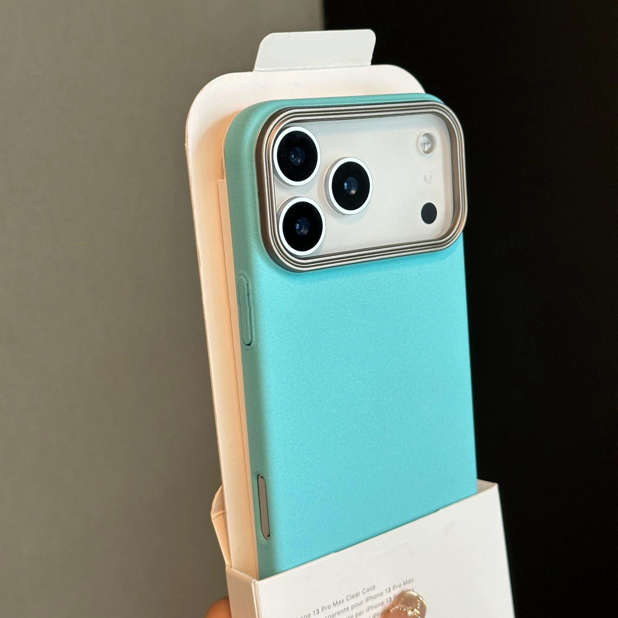 متجمد ماتي PC الحجر الرملي جراب هاتف آيفون الهواء 17 16 15 14 13 12 11 برو ماكس زائد بلون الأعمال غطاء المصد الصلب