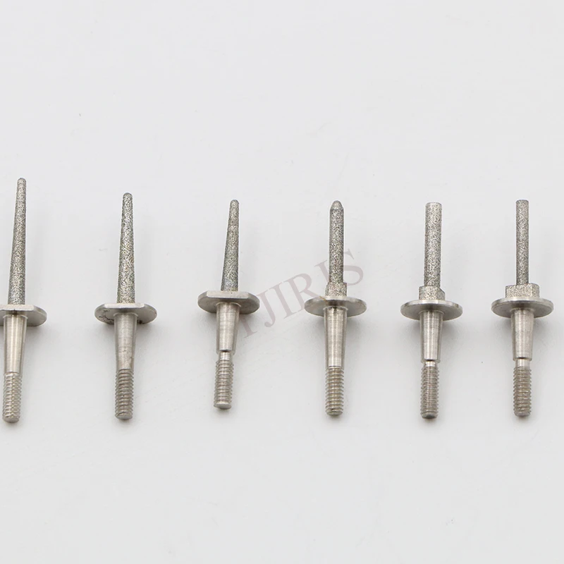 5 peças de fresagem de laboratório dentário morangos inlab compacto/cerec 3 brocas de diamante para vidro cerâmico de disilicato de lítio