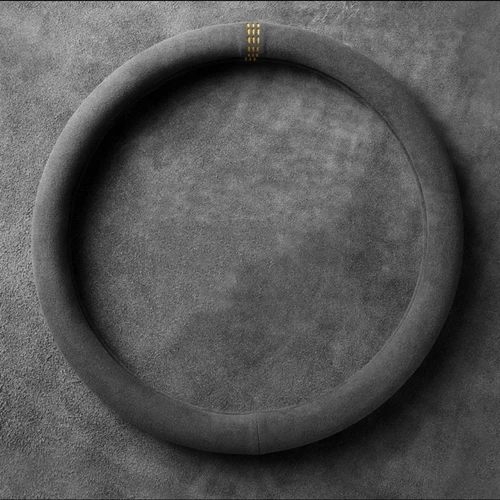 Imagen 2 del producto Protector para volante de coche de gamuza de cuero genuino para Toyota Corolla RAV4 Camry Avalon Golf Prius Yaris Vios 86 Fortuner Hilux