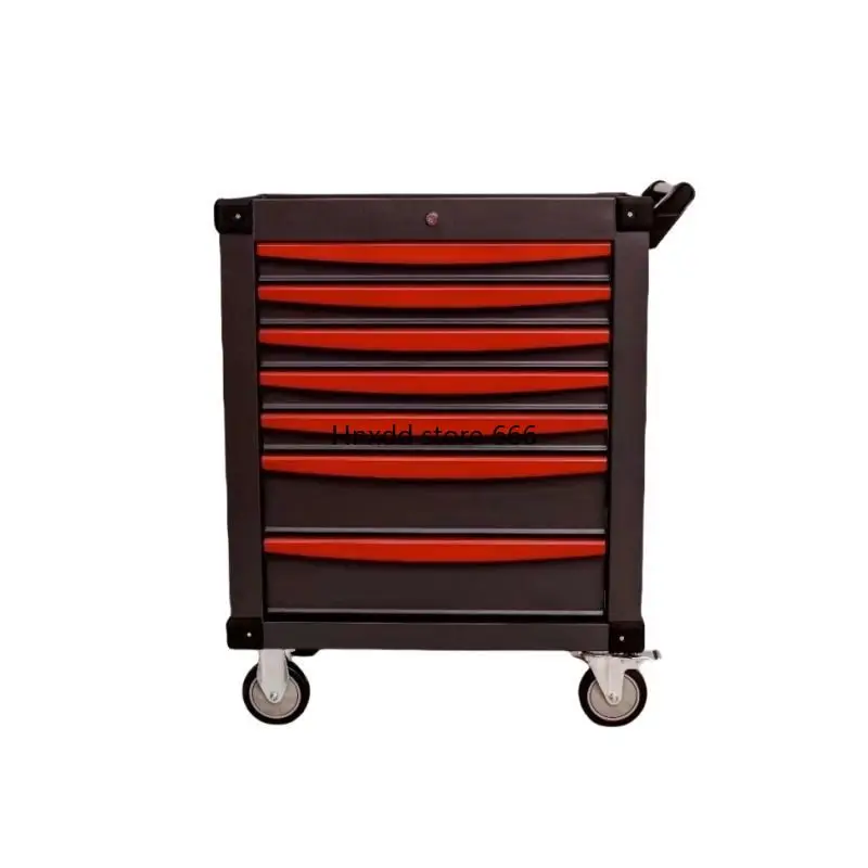 Seven-layer tool cart, drawer type maintenance box, multi-functional mobile trolley