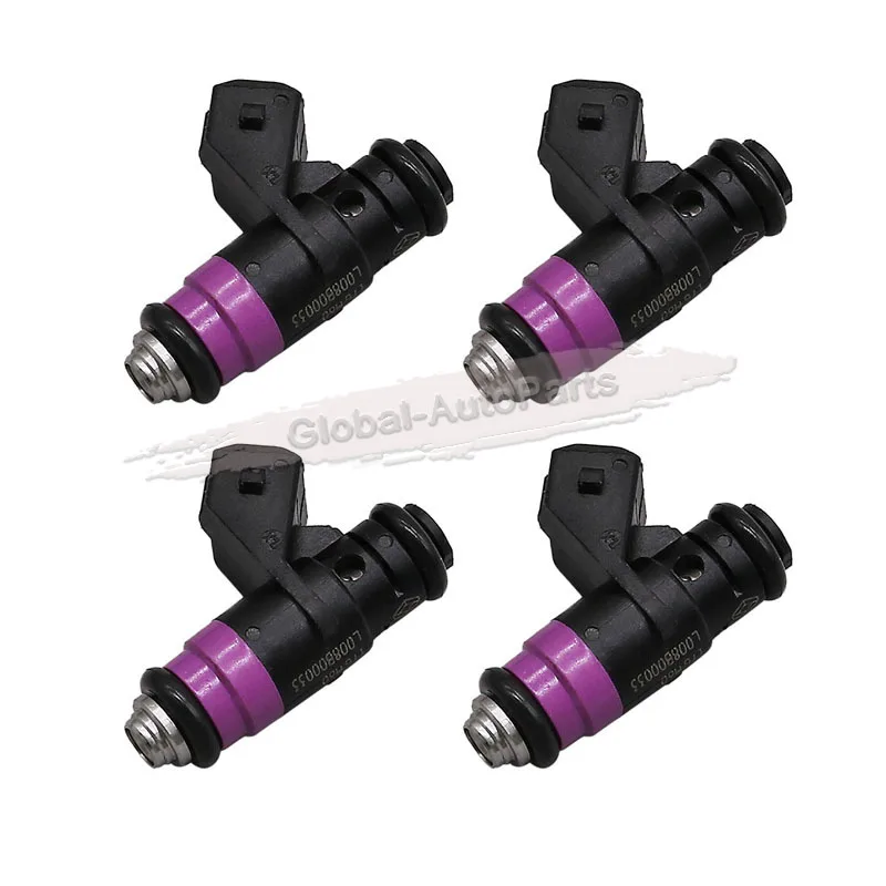 4PCS Fuel Injector H132259 8200505191 8200132259 For Renault Megane