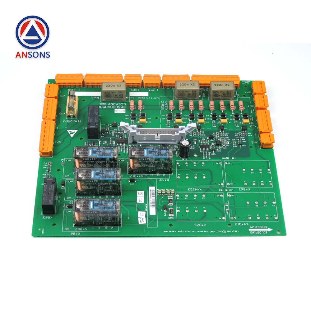 Imagem -02 - Ansons Elevador Segurança Pcb Board Elevador Peças Km50006052g01 Km50006052g02 Ado-ii Gigante Kone