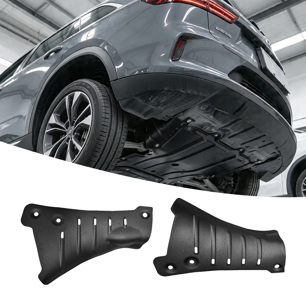Aluminum Alloy for Tesla Model 3 Highland Model Y Juniper Coolant Hose Guard Plates Protector Car Chassis Coolant Pipe Guard