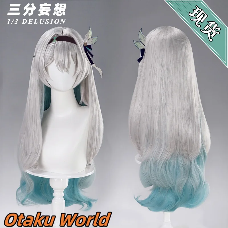 

В наличии парик для косплея Firefly Mihoyo Game Honkai Star Rail Firefly, костюм для ролевых игр, аксессуары для парика, подарок на Хэллоуин