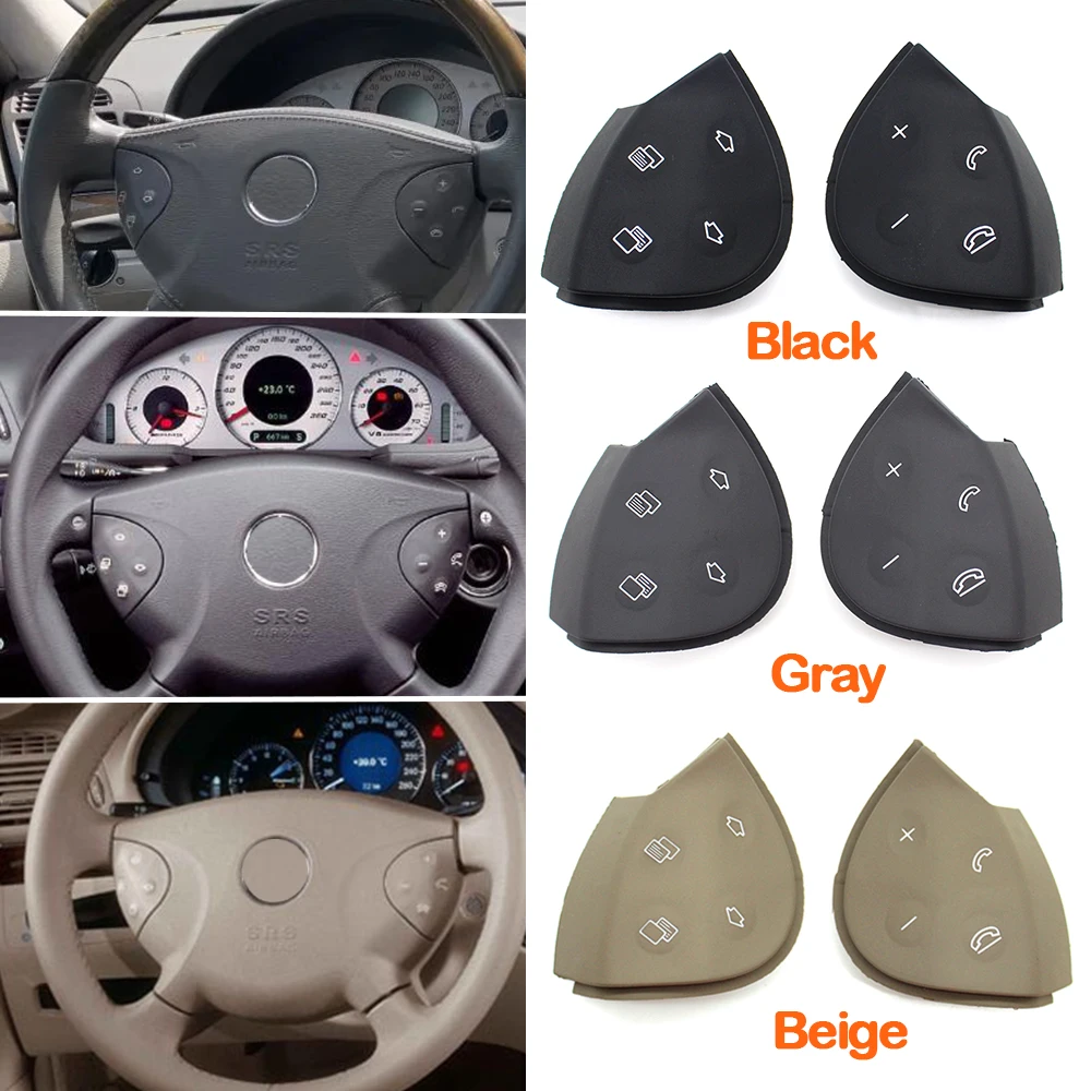 Pop Car Multi-Function Steering Wheel Button Keys Repair Kit For Mercedes Benz E Class W211 E300 E320 E350 E400 2003-2006 211820