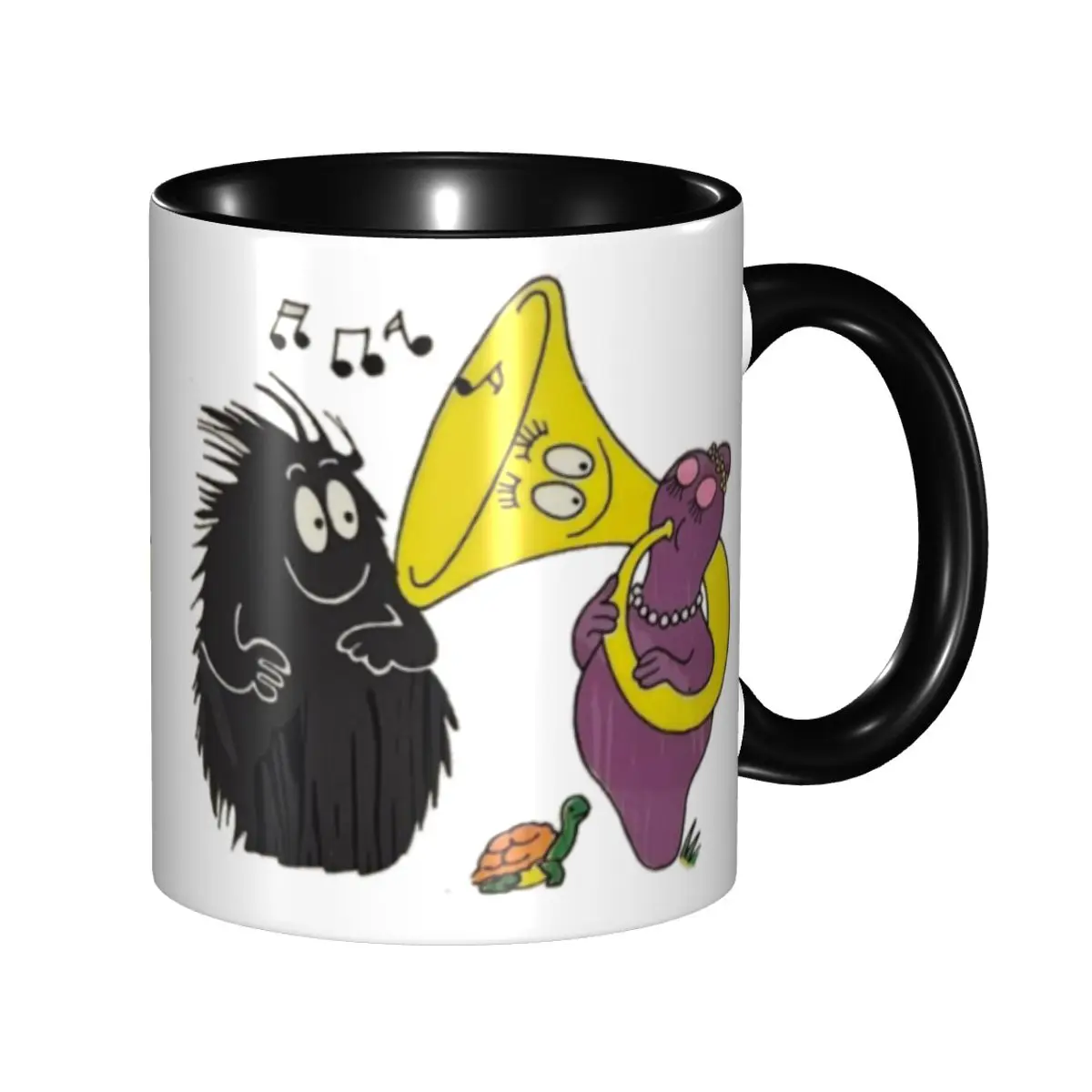 

Barbapapa Waldhorn Coffee Mugs DIY Personalized Jahrgang Ceramic Milk Tea Mug Cup