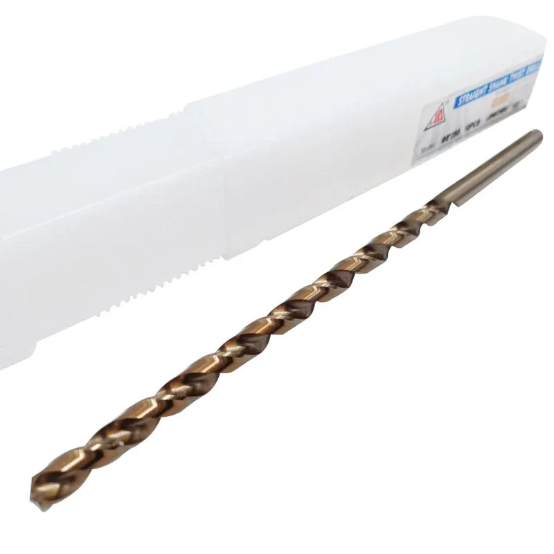 Imagem -03 - Extra-long M35 Cobalt Straight Shank Twist Broca Ferramenta Abridor de Buracos para Aço Inoxidável Liga de Aço Ferro Fundido Hss-co5