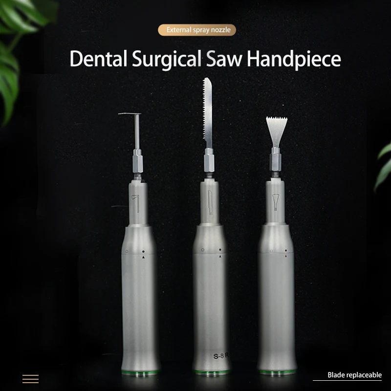 Dental Surgical Saw Handpiece Dental Reciprocating Oscillating Saw Blade Bone Harvesting and Cutting Handpiece for Implant Motor