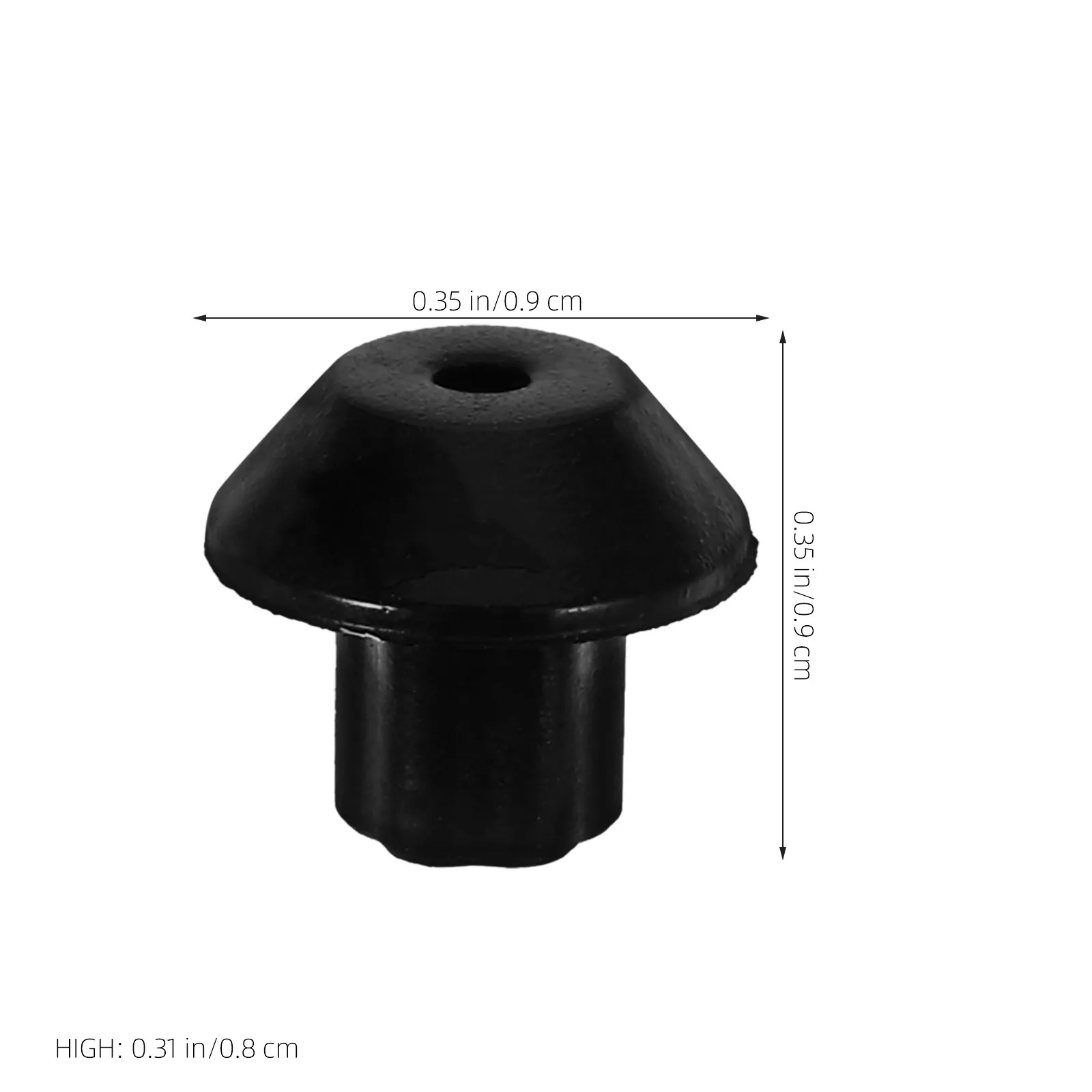 16 Pcs Gas Burner Feet Replacement Stove Rubber Foot Grate Bumpers Pad for Pads