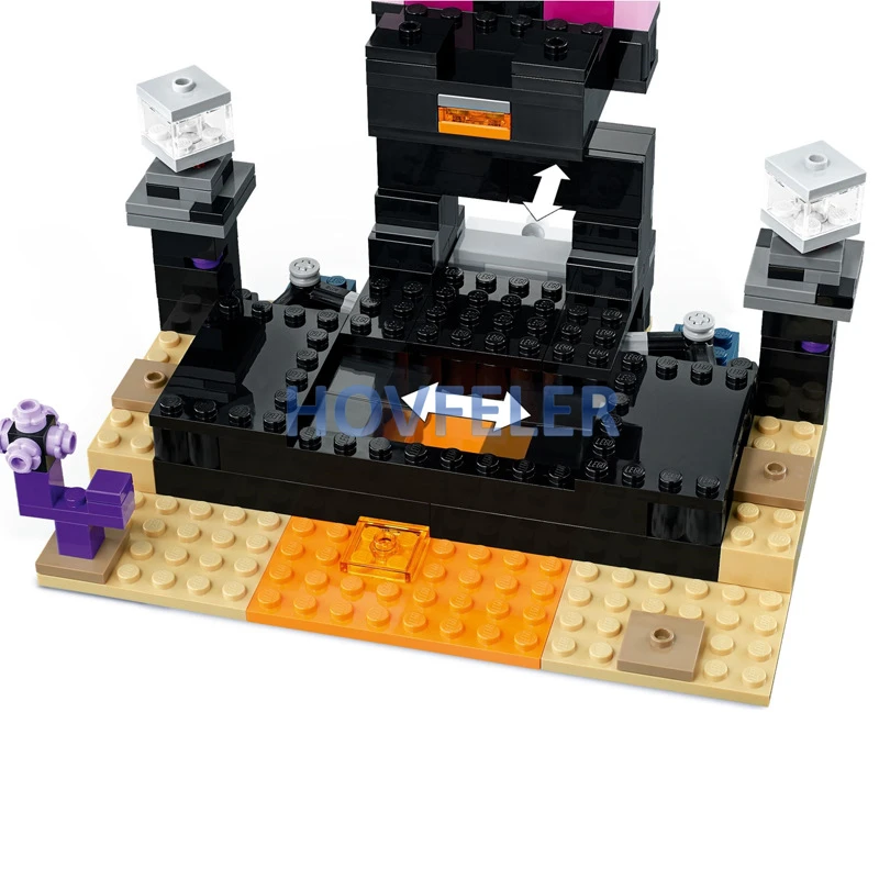 The Dog  Lodge Houses World Building Blocks  Foxs Rabbit Creepers Mine Alpacas Pandas Classical Model Bricks Sets Kids Kit