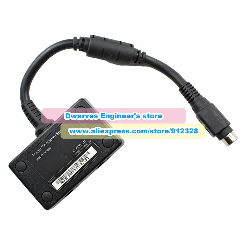 Imagem -02 - Caixa do Conversor de Energia para o Portátil do Jogo Genuíno Furos ac 200 para Msi Toshiba P870tm Apoio do Conector 180w 230w 330w 19.5v 16.9a