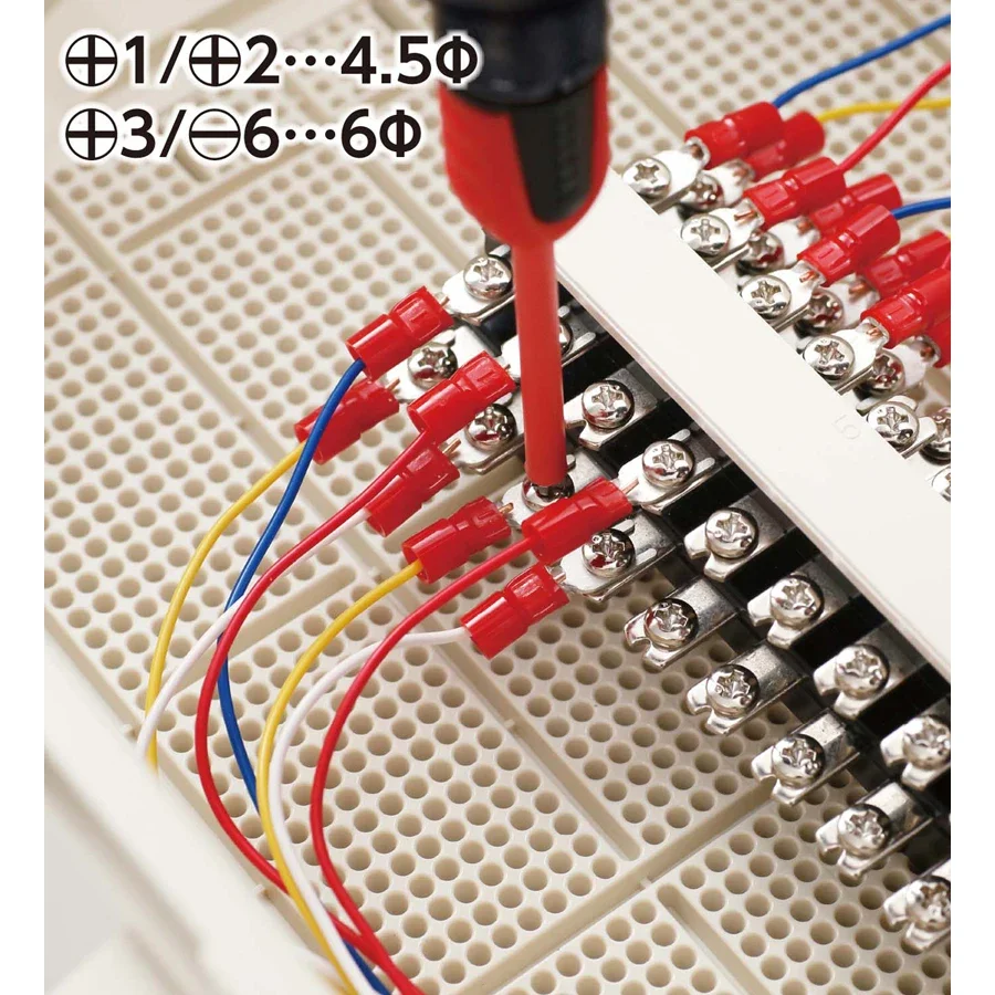 VESSEL Coated Pipe Rigid Screwdriver Bits 40V Single End GO-SAI Phillips Slotted Bit Japan Tool Accessories GSC Series