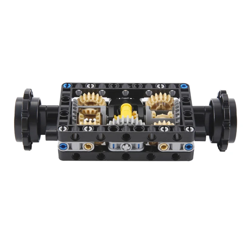 

MOC-19788 Танк Рулевая конструкция Шестерня Дифференциал Рычаг в сборе Силовой двигатель Управление строительными блоками