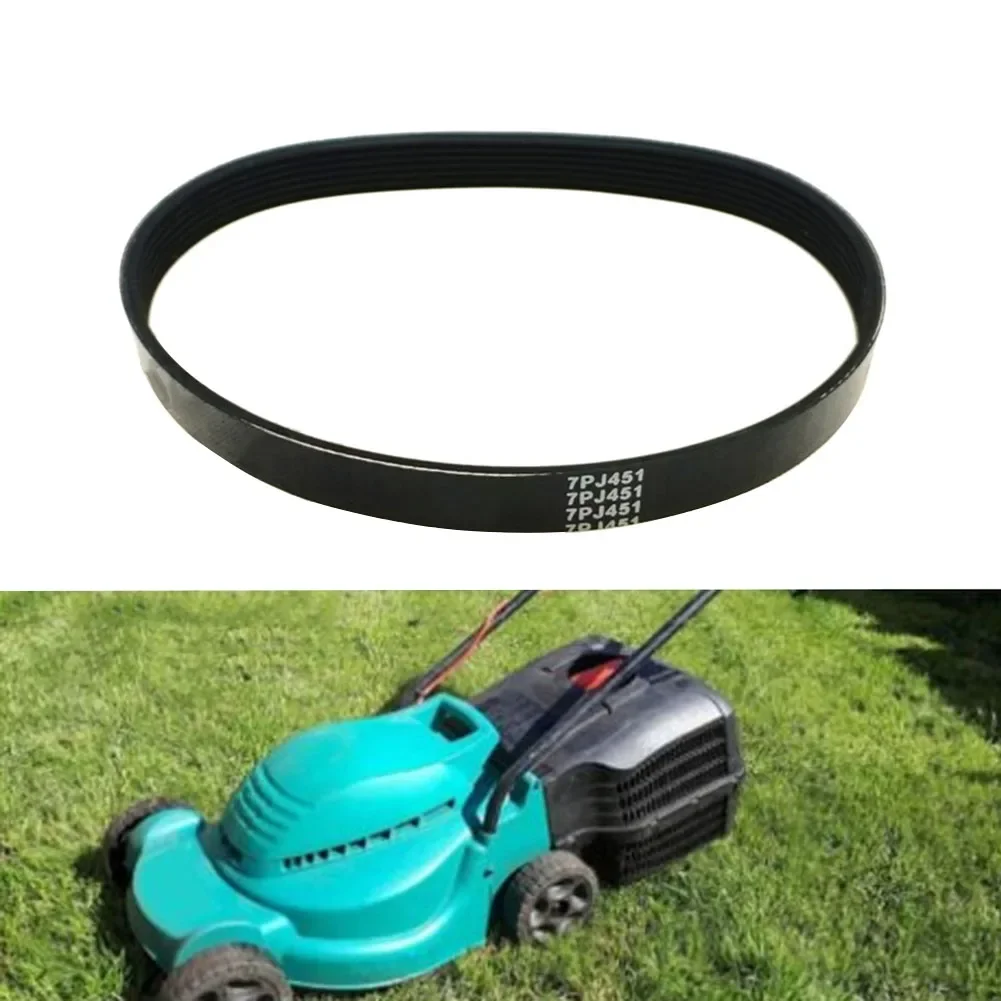 

1/2pcs 7PJ451 Drive-Belt For-Bosch Rotak 320 Lawnmower 7 Rib Drive-Belt 16mm Wide Belt Garden Power Tools Replacement Parts