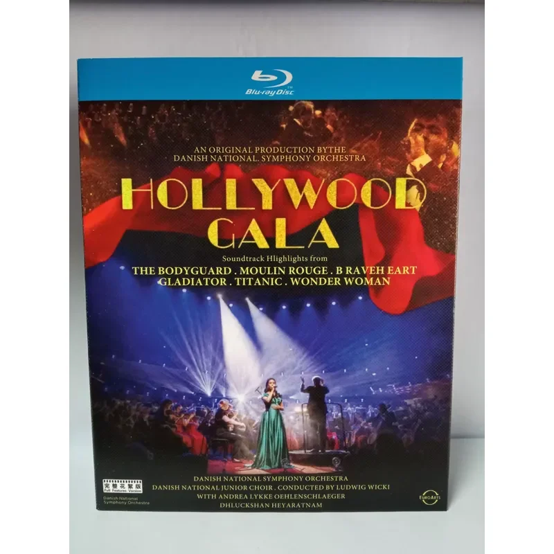 Blu-ray BD Danish National Symphony Orchestra Hollywood Gala Concert Performance