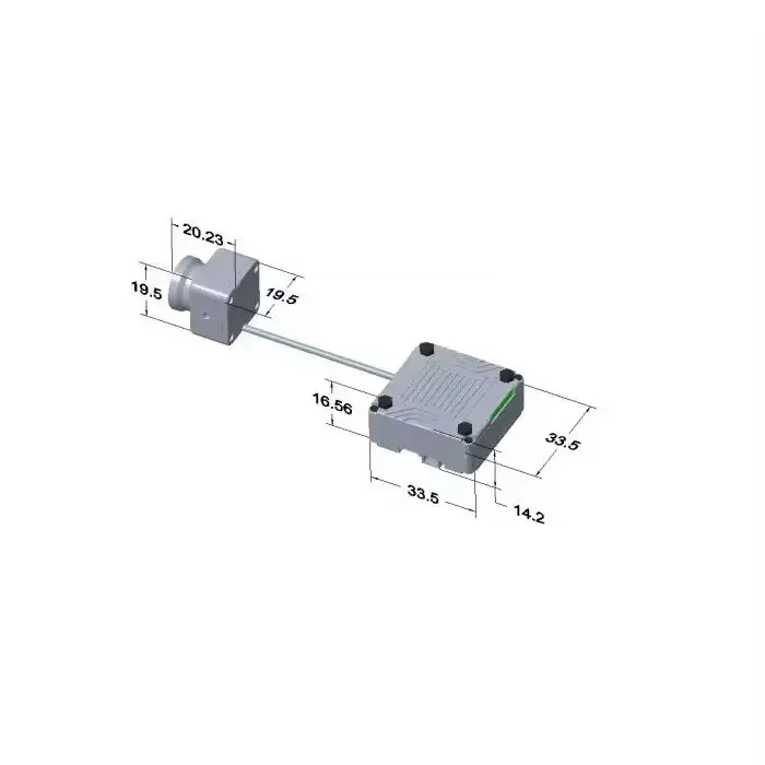 Инфракрасный тепловизионный модуль FPV IRC-256CA Инфракрасный детектор Источник питания 50 Гц 5 В ~ 20 В Фокусное расстояние 4 мм