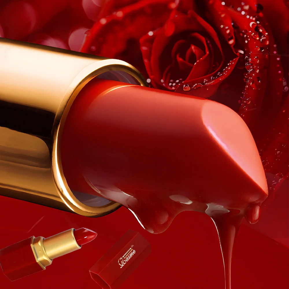 6 Farben Goldbarren Rohr Lippenstift matte Textur Perl glanz Glitter Samt Lippenstift Valentinstag Geschenk 6pcs – Detail 3