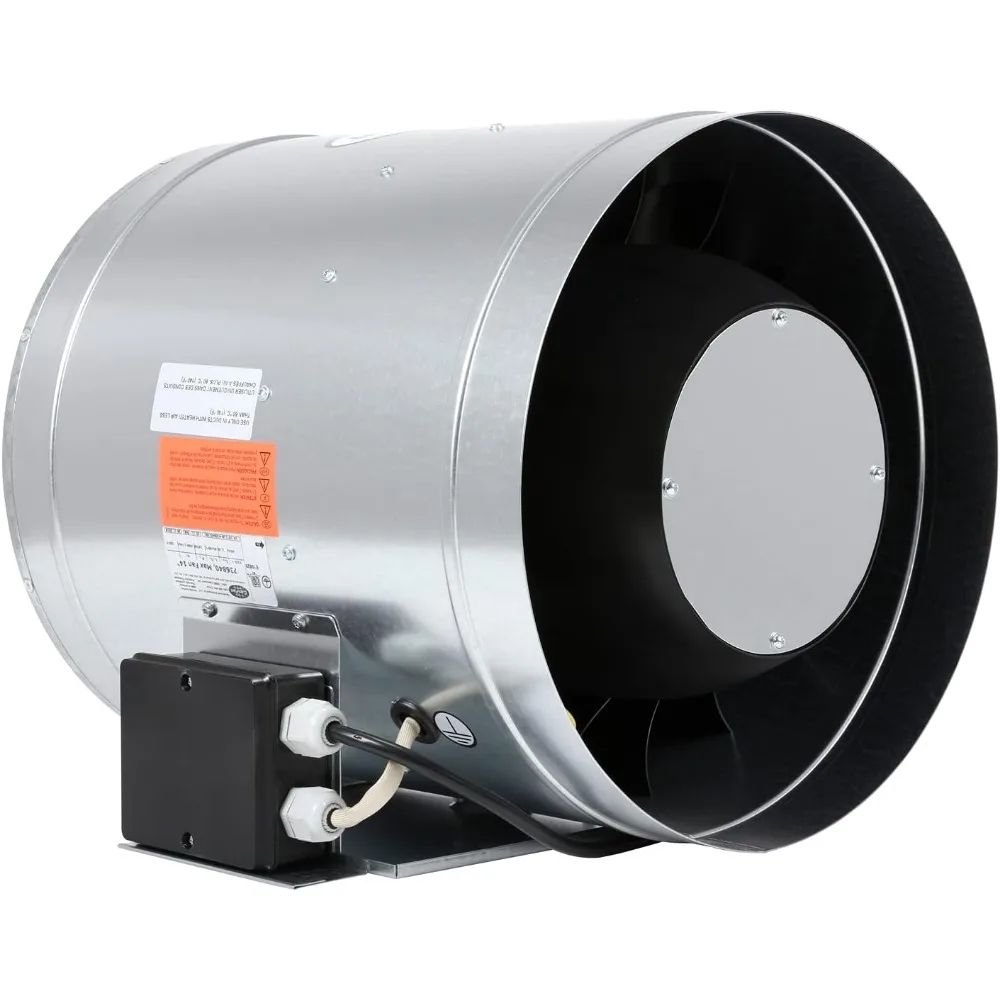 10 بوصة عالية السعة - 1019 مروحة عادم CFM لأنظمة التهوية المائية لخيمة النمو #3