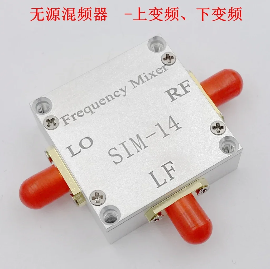 SIM-14 RF Mixer Upconverts and Downconverts 3.7G-10GHz Passive Mixer.