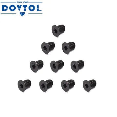 M6x8 나사 볼트 목공 교체 카바이드 인서트용 10 개 나선형 커터 헤드에 14x14x2.0 또는 15x15x2.5