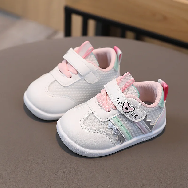 Infant Girl Walkers From 1 to 3 Years Kids Children's Cartoon Sneakers Boy Sports Mesh Shoes Toddlers Baby Items Free Shipping