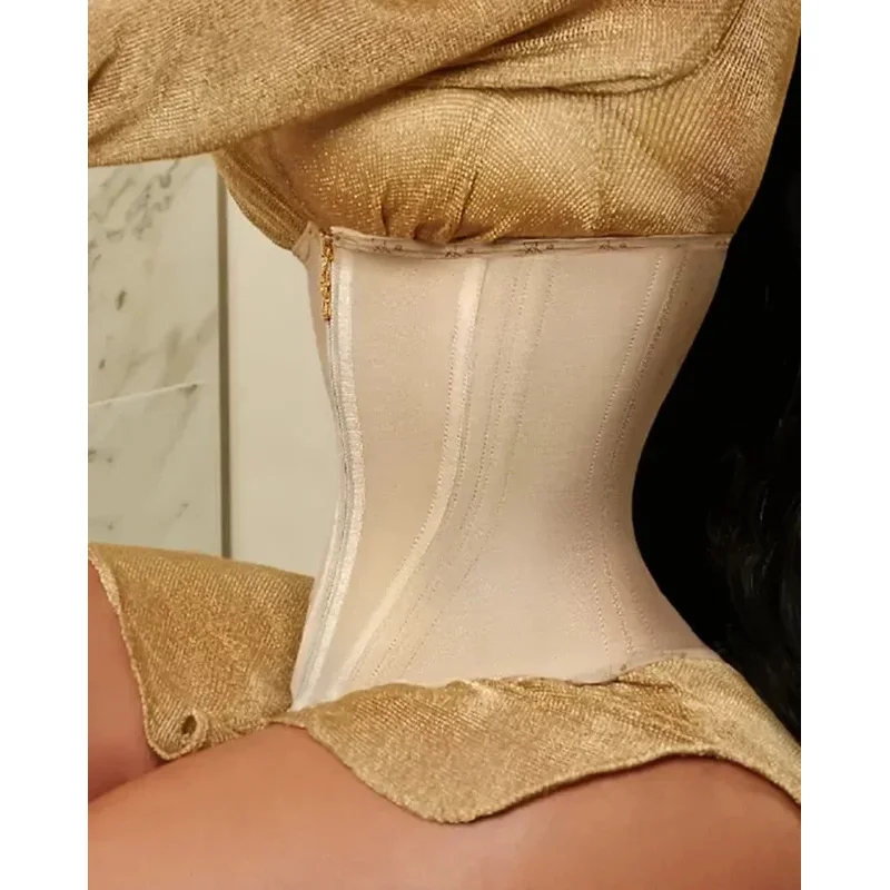 

Корсет-бюстье AfruliA Fajas Colombian Girdles с застежкой-молнией и пряжкой, формирующий фигуру «песочные часы», утягивающий пояс-корсет для коррекции талии, корректирующее белье